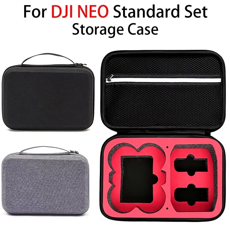 Drone Carrying Case - กระเป๋าเก็บของกันกระแทกสำหรับ DJI Neo Mini กระเป๋าถือพกพาสำหรับการเดินทางกลางแจ้ง กระเป๋าใส่อุปกรณ์เสริมสำหรับโดรน