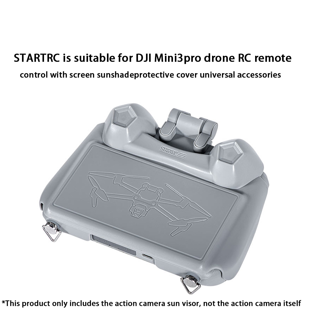 Drone Joystick Cover - STARTRC เหมาะสำหรับรีโมทคอนโทรลโดรน DJI Mini3pro พร้อมที่บังแดดหน้าจอ อุปกรณ์เสริมอเนกประสงค์