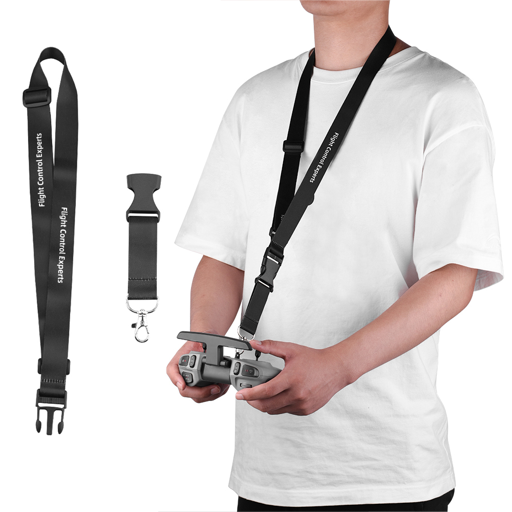 Drone Remote Controller Lanyard - สายคล้องคอสําหรับ DJI Avata/FPV Drone รีโมทคอนโทรลปรับสายคล้องคอความปลอดภัยเข็มขัดสําหรับ DJI