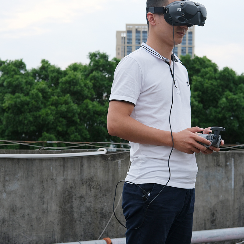 Drone Power Bank - สายชาร์จแบตเตอรี่สำหรับแว่นตา DJI FPV/Avata Drone Goggles V2