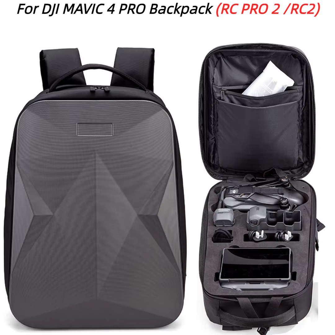 Drone Backpack - กระเป๋าเป้สะพายหลังกันน้ำคุณภาพสูงสำหรับ DJI MAVIC 4 PRO RC