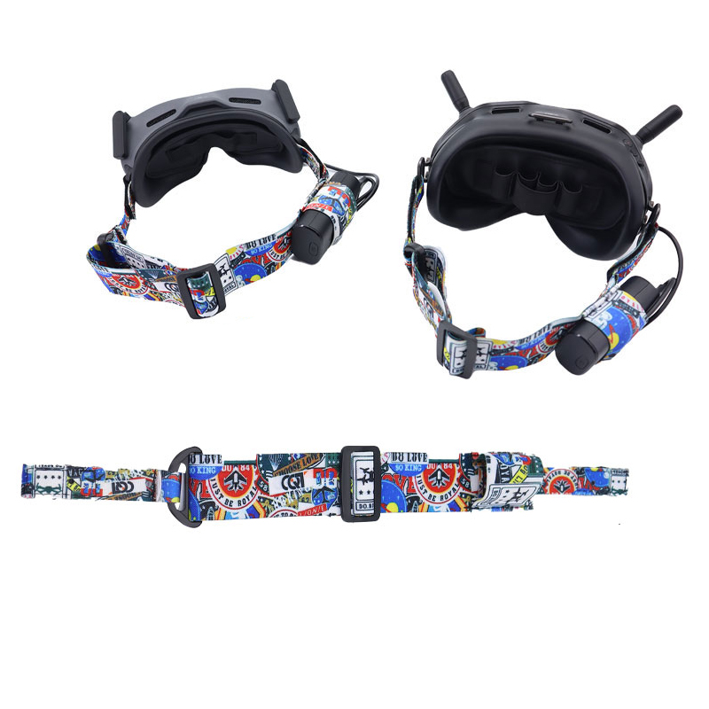 Drone Neck Strap - สายรัดศีรษะสายรัดศีรษะสำหรับแว่นตา DJI V2แว่น2 /fpv อุปกรณ์เสริมโดรน DJI