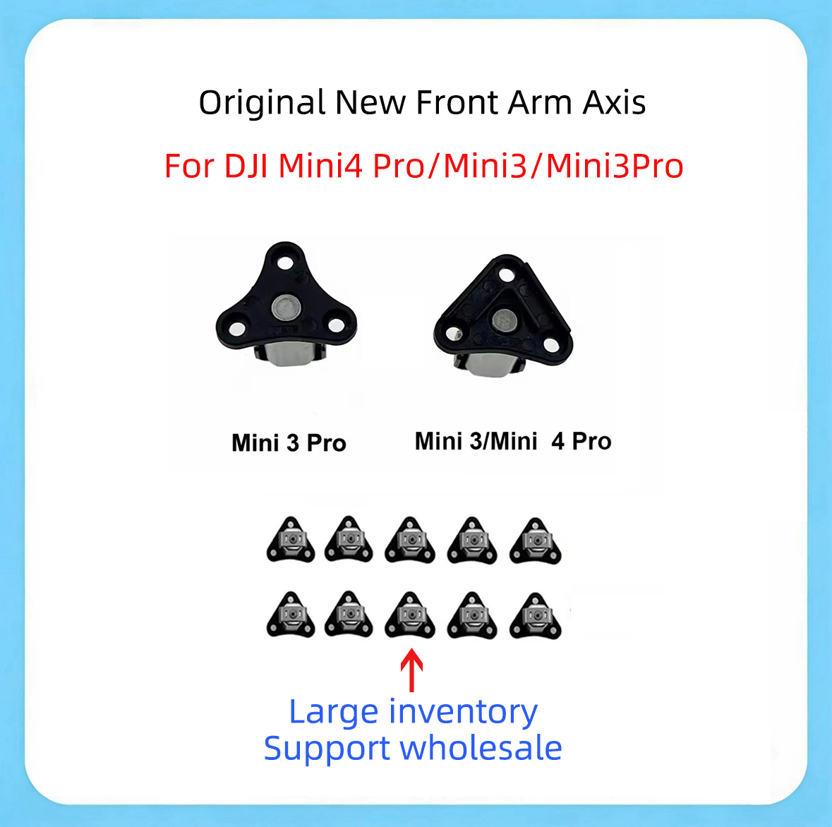 Dji Drone Mini 4 Pro - แกนหมุนด้านหน้าของแท้ใหม่สำหรับ DJI Mini 4/Mini 3/3 Pro