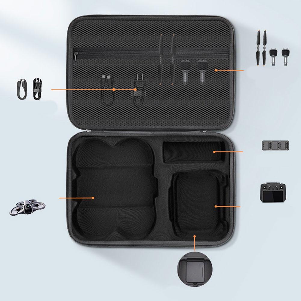 Drone Backpack - สำหรับดีจิ อวาต้า 360 กระเป๋าเก็บของ กระเป๋าเก็บของแบบพกพา เคสป้องกันแบบแข็ง