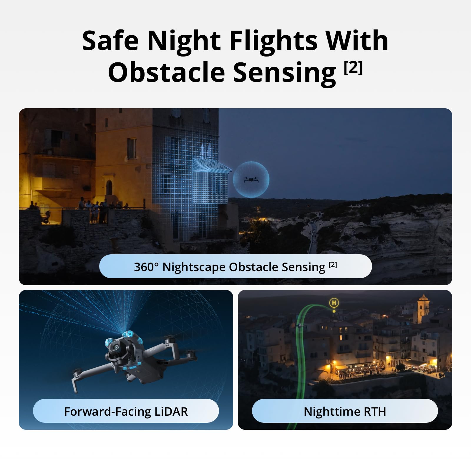 โดรน DJI Mini 5 Pro Fly More C - Drone Strobe Light บทวิจารณ์และราคา