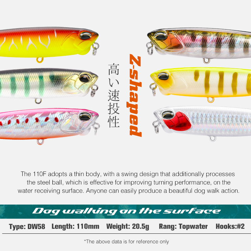 TSURINOYA 110F Topwater ดินสอต - Eachine Drone E58 บทวิจารณ์และราคา