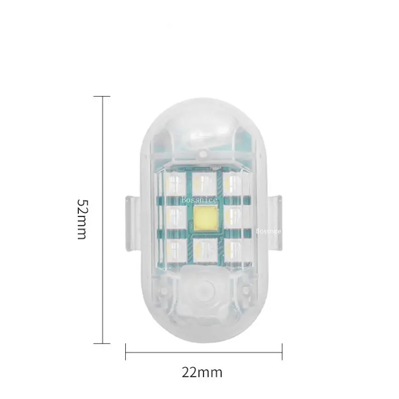 1/2 ชิ้นไร้สาย LED Strobe Ligh - Drone Beacon Light บทวิจารณ์และราคา