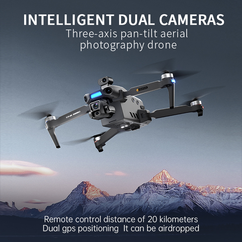โดรนกล้องคู่ 8K รุ่นใหม่ ปี 20 - Drone Power Bank บทวิจารณ์และราคา