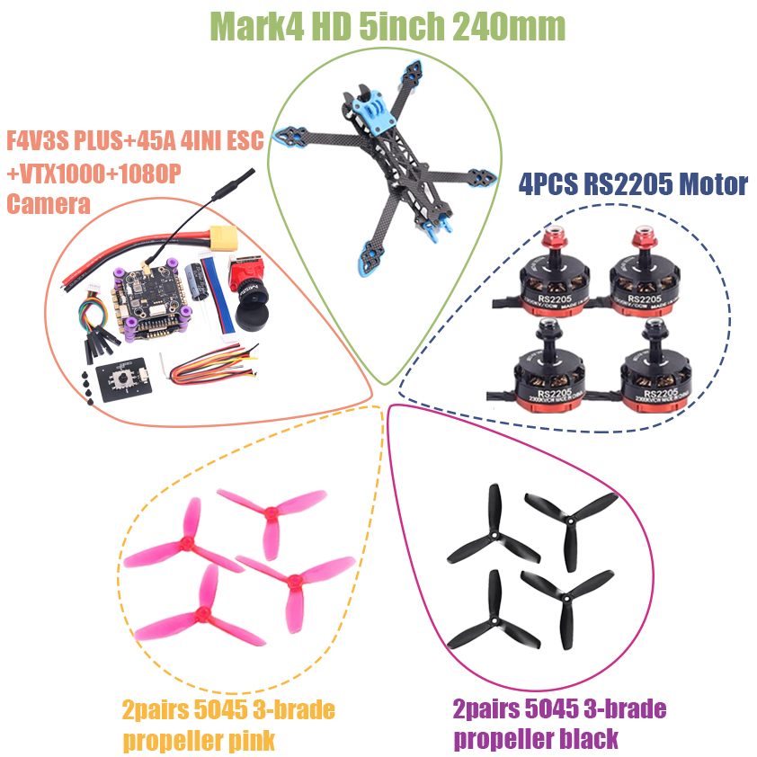 Happy F4V3S PLUS MARK4-HD Mark - Betaflight Fc F4 บทวิจารณ์และราคา