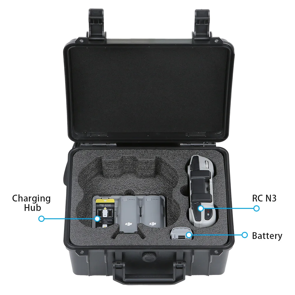 กล่องนิรภัยแบบพกพาสำหรับ DJI N - Drone Hard Shell Case บทวิจารณ์และราคา