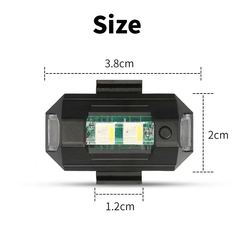 ไฟรถจักรยานยนต์ Drone Strobe L - Drone Beacon Light บทวิจารณ์และราคา
