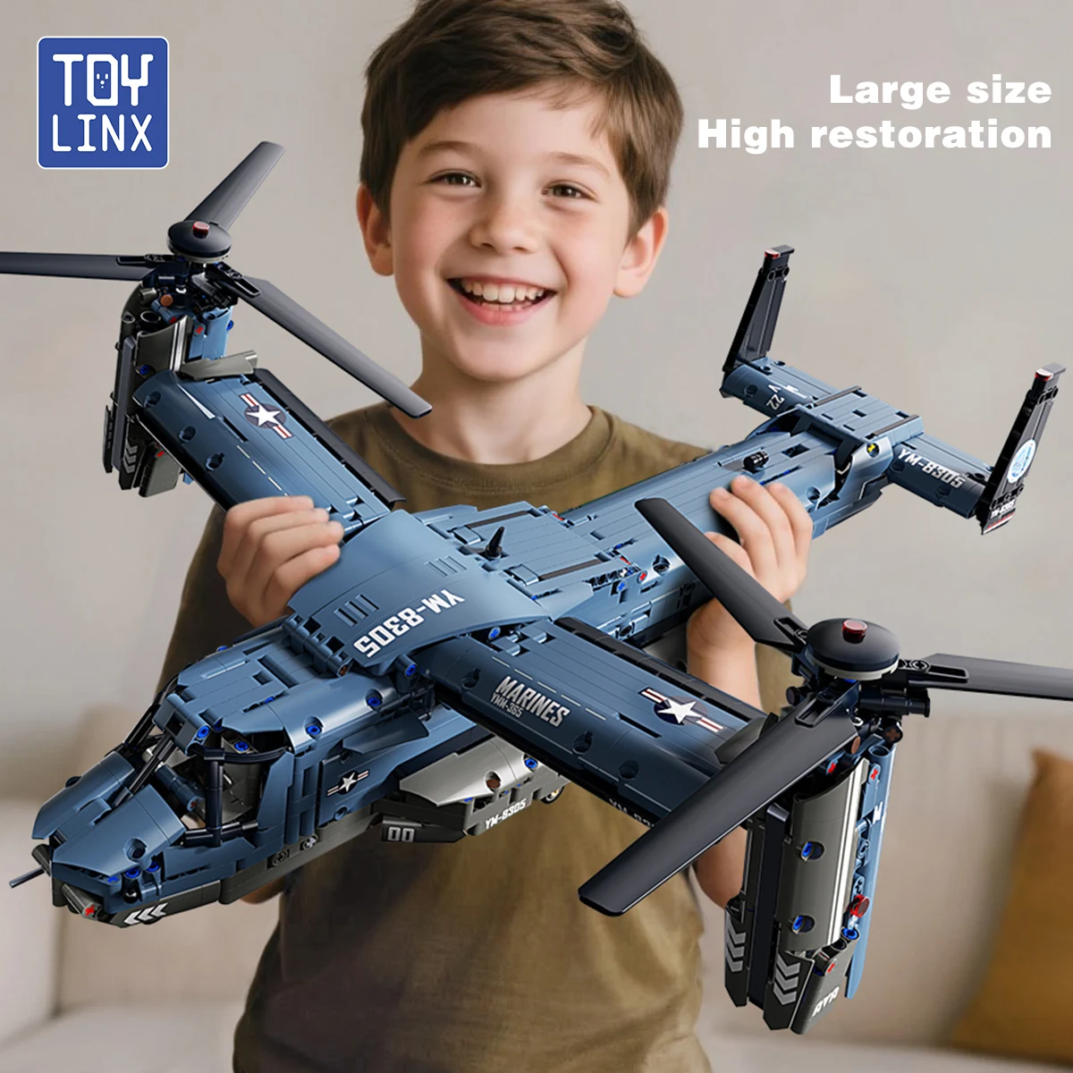 ชุดตัวต่อเครื่องบินวี-22 ออสเพ - Jjrc Drone X12 บทวิจารณ์และราคา