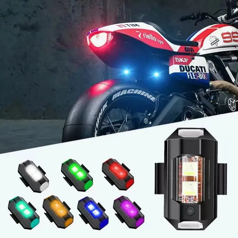 โดรนไฟมอเตอร์ไซค์ไฟแฟลชรถยนต์  - Drone Strobe Light บทวิจารณ์และราคา