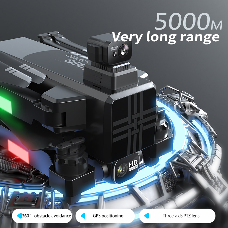 โดรน A380 4K HD สามแกนกันสั่นแ - Drone Power Bank บทวิจารณ์และราคา