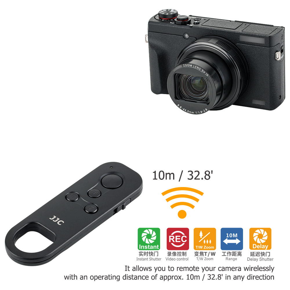 JJC BR-E1 รีโมทคอนโทรลบลูทูธสำ - Canon Camera Eos R8 บทวิจารณ์และราคา