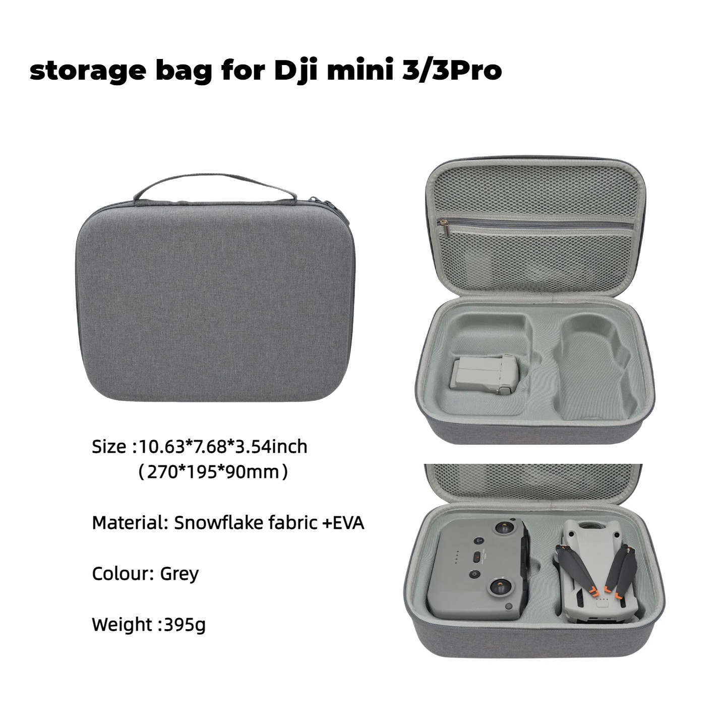 กระเป๋าโดรน EVA แข็งสำหรับ DJI - Drone Joystick Cover บทวิจารณ์และราคา